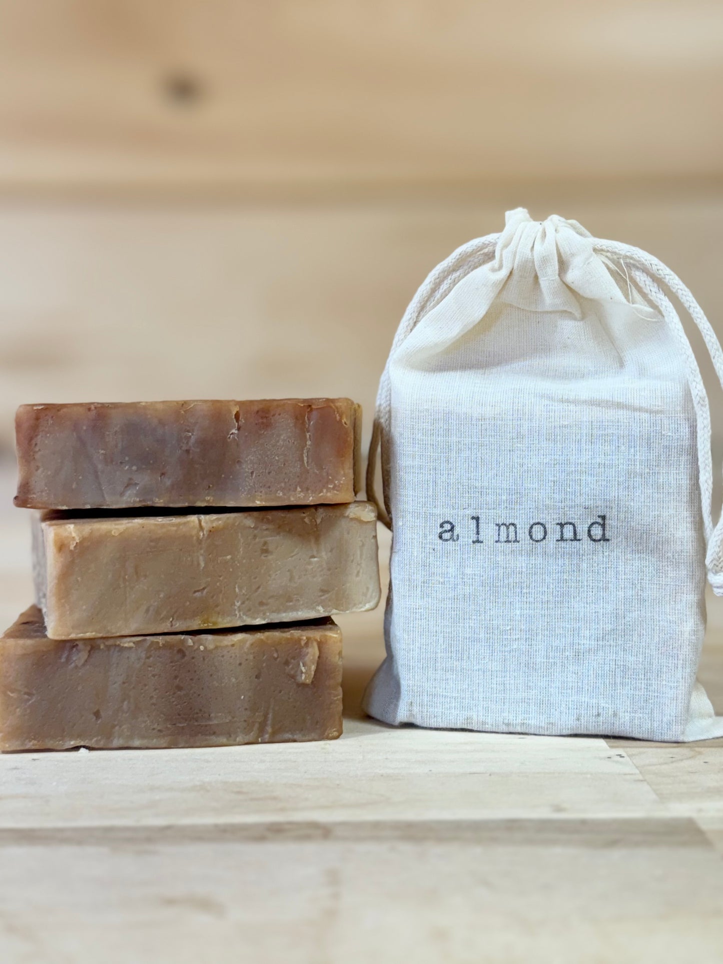 almond goat milk soap