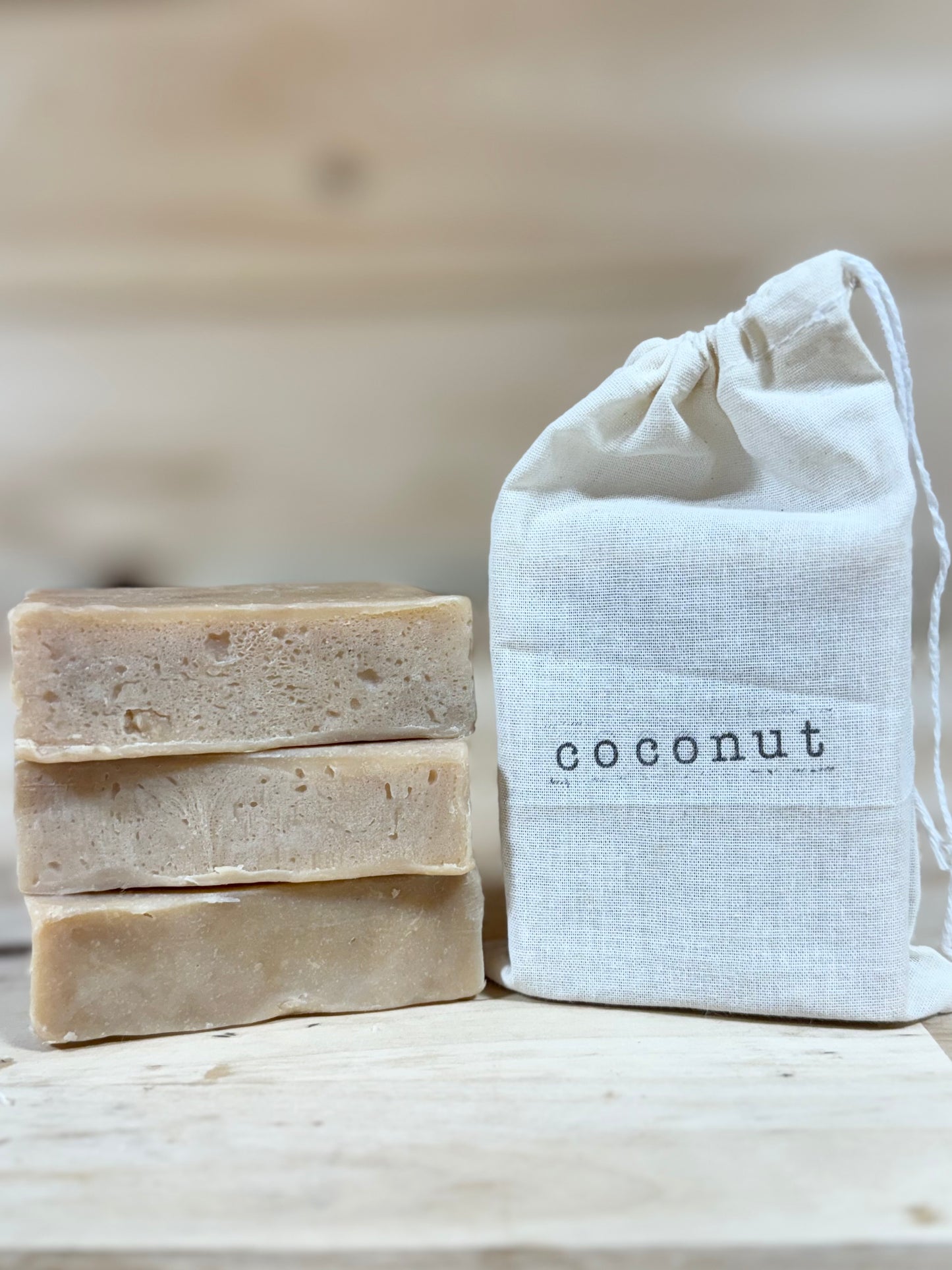 coconut goat milk soap